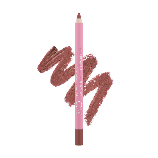 COLOR SALUTE SLIDE & STAY LONG-WEAR LIP PENCIL SOLO OK Beauty