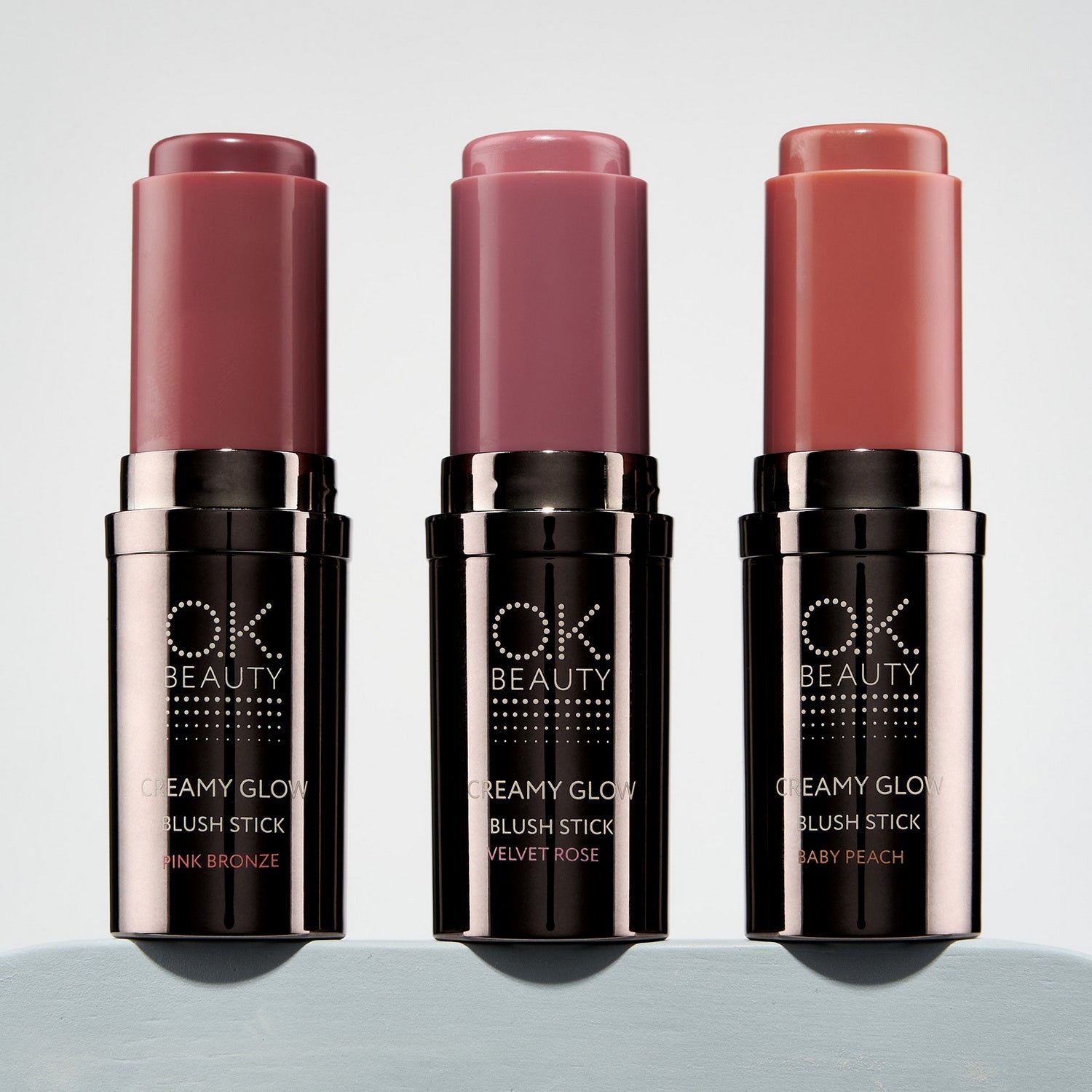 Creamy glow blush stick - velvet rose OK Beauty