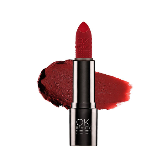 Long lasting silk matte lipstick - Ruby OK Beauty