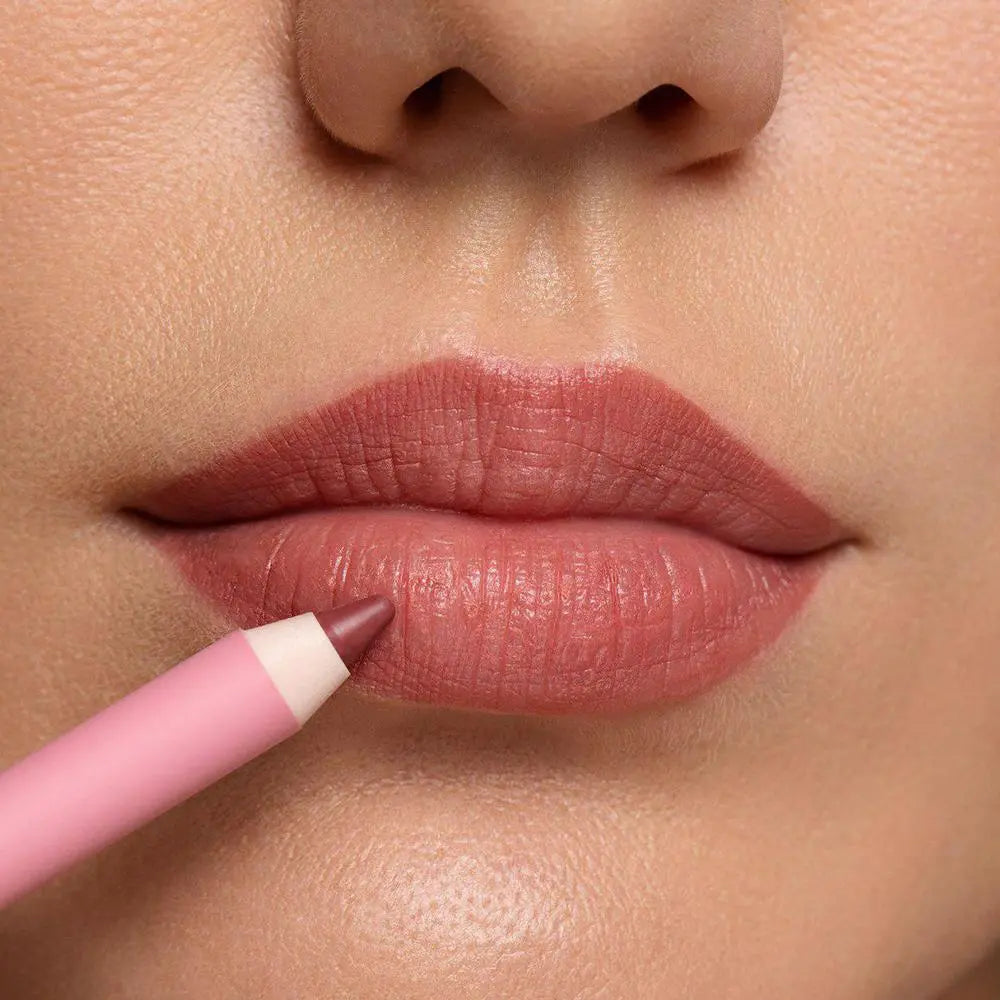 COLOR SALUTE SLIDE & STAY LONG-WEAR LIP PENCIL HAPPY END OK Beauty