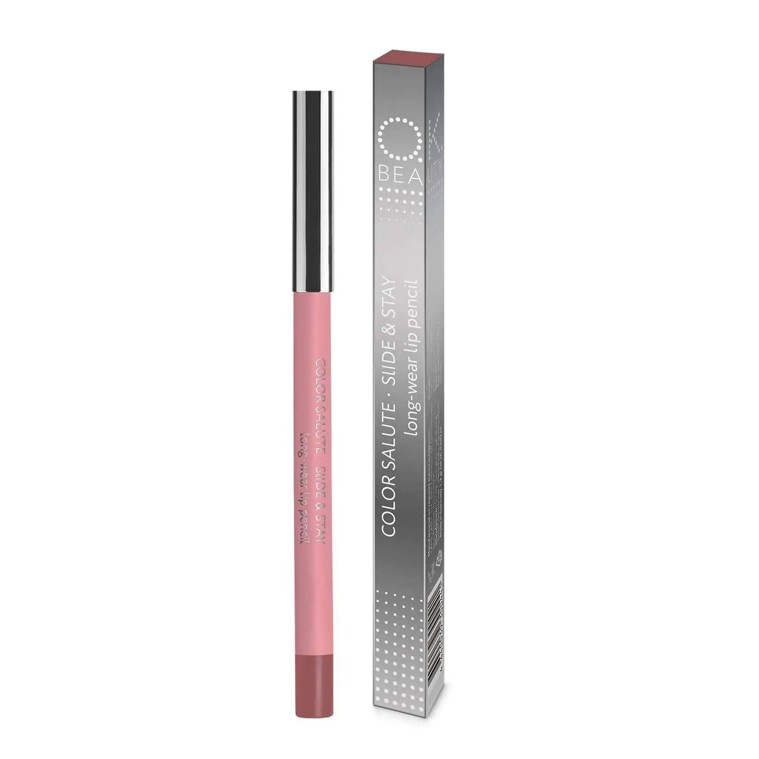 COLOR SALUTE SLIDE & STAY LONG-WEAR LIP PENCIL HAPPY END OK Beauty